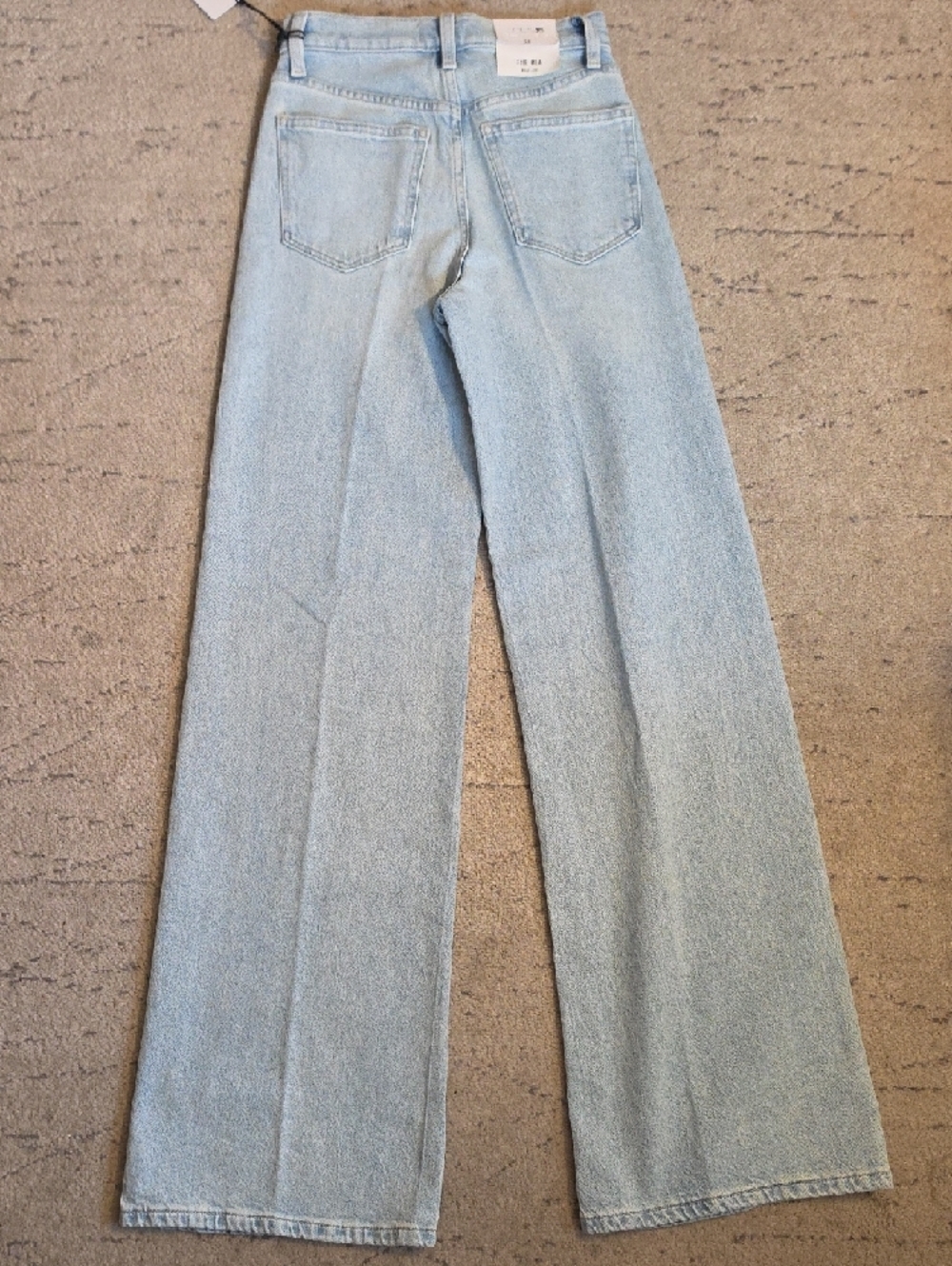 Joe's Jeans The Mia" High-Rise Wide-Leg, Size 24, NWT - Picture 6 of 16